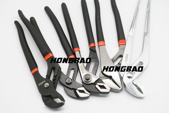 8 10&quot; คีมปั๊มน้ำ 12 นิ้ว Groove Joint ปรับได้ Chrome Vanadium A10