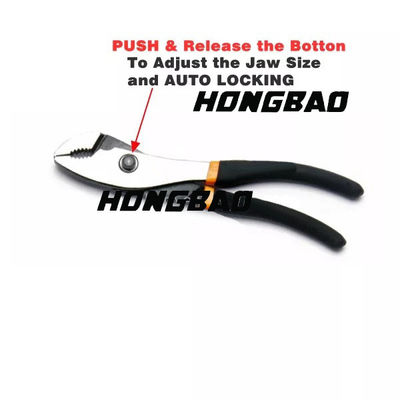 5 6 8 10&quot; Slip Joint Pump Pliers Fast Action Channel Auto Lock Adjustable