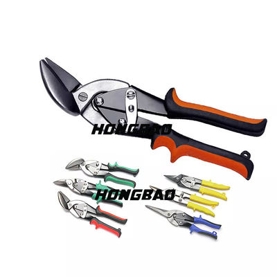 12 นิ้ว 10&quot; Cut Aviation Tin Snips Heavy Duty Straight Handed Left Handed