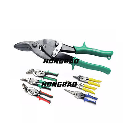 มือซ้าย Electric Heavy Duty Aviation Snips สีเหลือง 9 10&quot;
