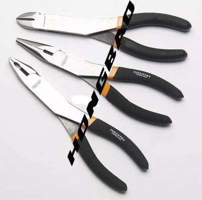 คีมปากแหลมปากแหลมพิเศษ บ่ากว้างแรงงัดสูง 200มม. 6 8 นิ้ว