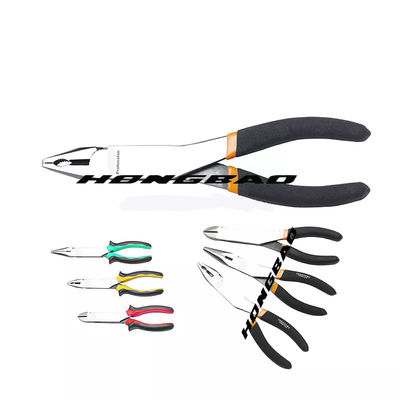 7 9 นิ้ว 8 นิ้ว Combination Linesman Pliers ฉนวน Nipper Cutter Long Body