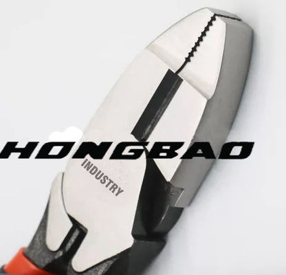 คีมตัดข้างแบบรวม 7&quot; 8&quot; 9&quot; 60CRV ไลน์แมนเหล็ก Drop Forged