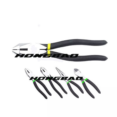 125mm 250mm 160mm 140mm เครื่องตัดด้านข้างคีมตัดลวดแนวทแยงสำหรับงานหนัก