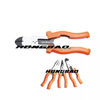 Multi Function Functional Linesman Pliers 8&quot; Heavy Duty Multi Purpose Pliers Nipper Multi Functional Strip Cutter Pliers