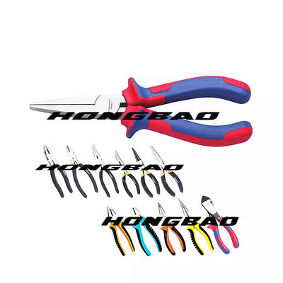 คุณภาพสูง Drop Forged Ergonomics Soft Handle 6”7”8” Germany Type Linesman Nipper Pliers Functional Combination Pliers