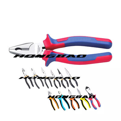 คุณภาพสูง Drop Forged Ergonomics Soft Handle 6”7”8” Germany Type Linesman Nipper Pliers Functional Combination Pliers