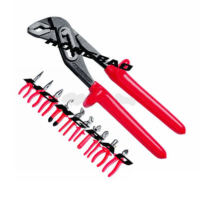9-1/2 &quot;1000 V แรงดันไฟฟ้าฉนวน Dipped Handle Grip D4 คีมปั๊มน้ำ 1000V Heavy Duty เครื่องมือประปาคีมปั๊มน้ำ