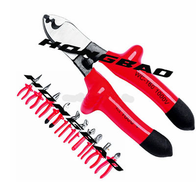 6 &quot;1000V จุ่ม Grip ฉนวน Universal Wire Stripper Pliers CRV 1000 V แรงดันไฟฟ้าช่างไฟฟ้าคีม Stripper