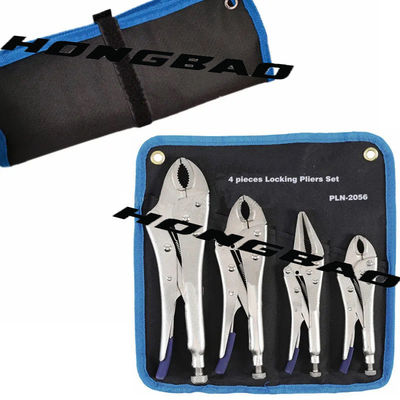 5 7 10 '' คีมล็อคปากโค้งพร้อมทริกเกอร์เครื่องตัดลวดรอบเปิดแคลมป์กด Vise Grip