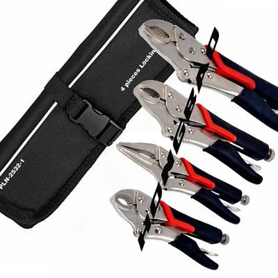 5 7 10 '' 12 นิ้ว Vise Grip คีมล็อคกรามขนาดใหญ่จมูกพลาสติกยาง TPR จับกดหนีบ