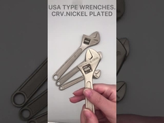 ชุดประแจอเนกประสงค์แบบปรับได้อัตโนมัติประแจวงล้อกันลื่นแบบปลายคู่