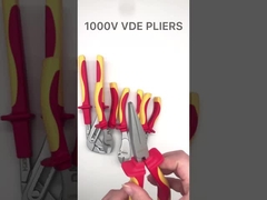 1000V Vde Hand Tool Set 200mm 8 Inch Insulated ลวด คีมปอกสายไฟ Crimping