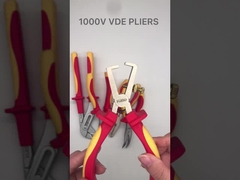 1000v VDE Insulated Tools AWG 22 18 14 คีมย้ำสายไฟ CRV 6